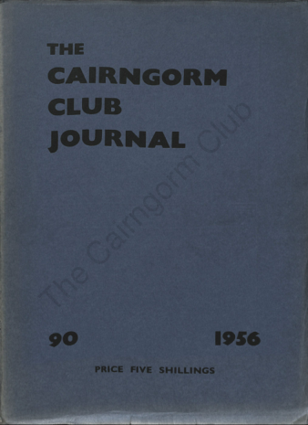 The Cairngorm Club Journal No 90 cover
